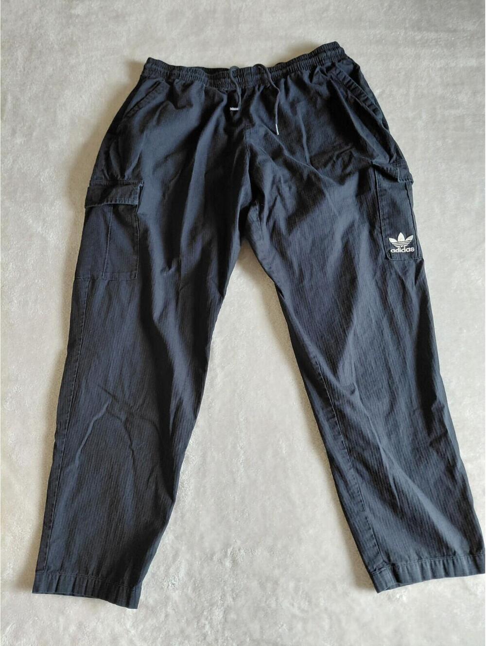 Adidas Enjoy Summer Ripstop Cargo Pants Mens XL Black  IT8175